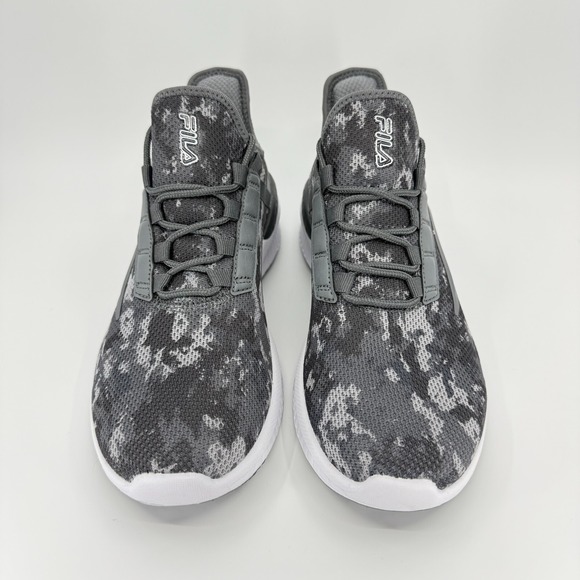 FILA Joltage Running Athletic Sneakers Shoes Grey Camo, Men's 7.5 , NEW With Box - Picture 2 of 10